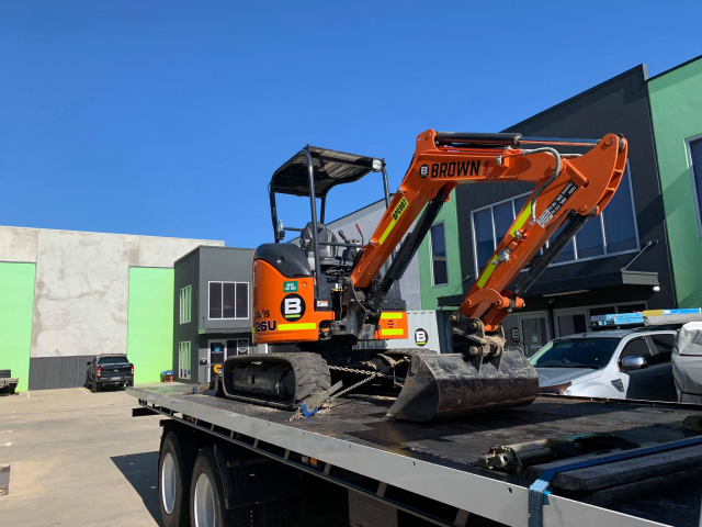 Excavator Transport Perth